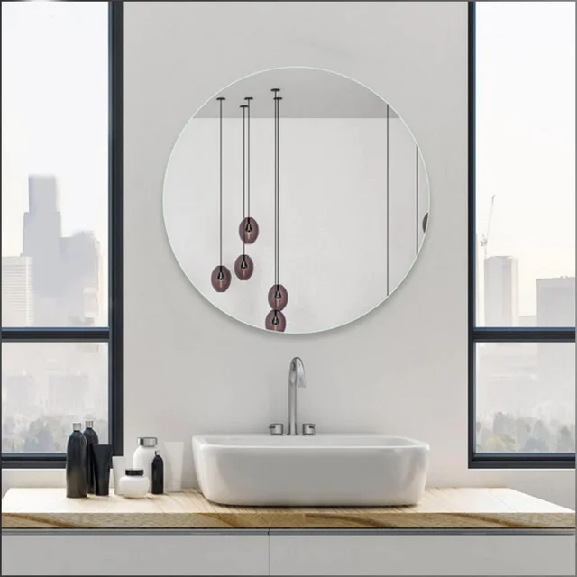 3D Mirror Wall Sticker – 30x30 cm Reflective Plastic | Styleva