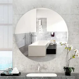 3D Mirror Wall Sticker – 30x30 cm Reflective Plastic | Styleva