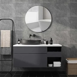 3D Mirror Wall Sticker – 30x30 cm Reflective Plastic | Styleva