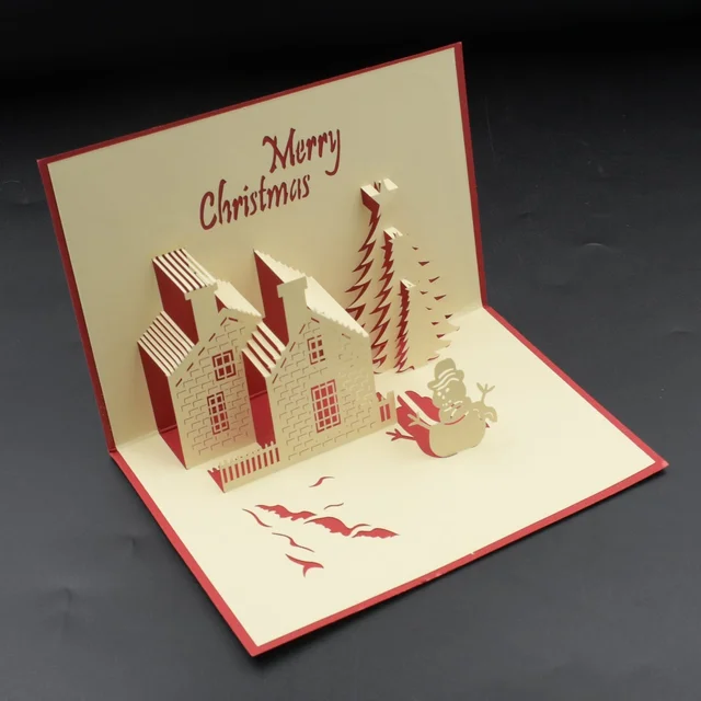 3D Paper Wish Card – Unique Pop-Up Greeting Cards | TinyMystery