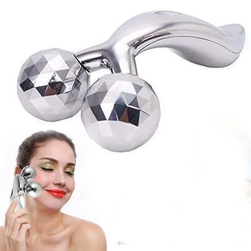 3D Roller Face Massager – Skin Tightening Tool | Velvet Wellness