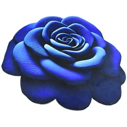 3D Rose Floor Mat – Luxury Anti-Slip Velvet Rug