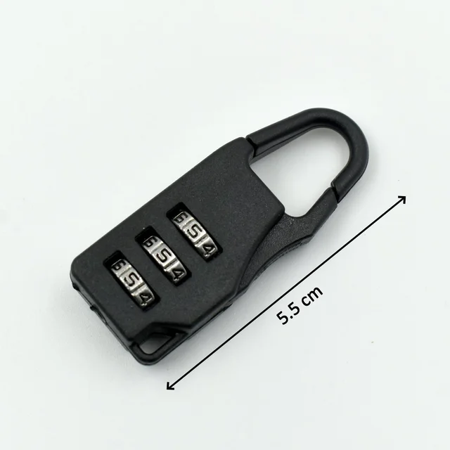 3-Digit Luggage Lock – Secure Your Travel Bags | Trekola
