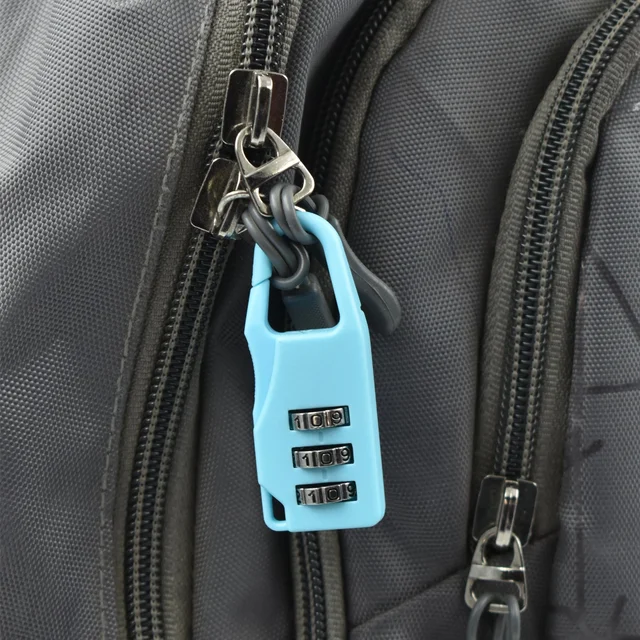 3-Digit Luggage Lock – Secure Your Travel Bags | Trekola
