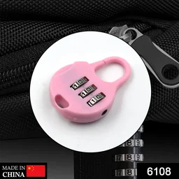 3-Digit Zipper Lock – Secure Your Bags & Luggage | LuggageFort