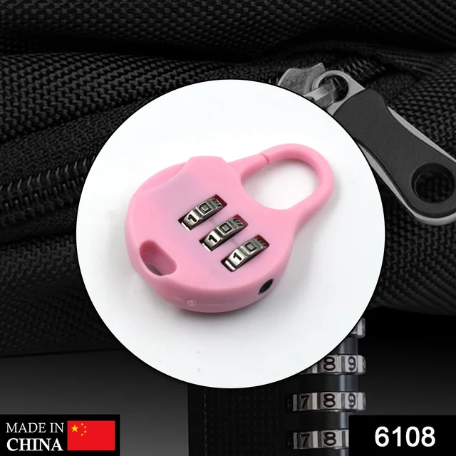 3-Digit Zipper Lock – Secure Your Bags & Luggage | LuggageFort