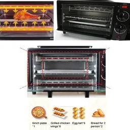3-in-1 Breakfast Maker – Toaster Oven, Grill & Coffee | Indo Glow