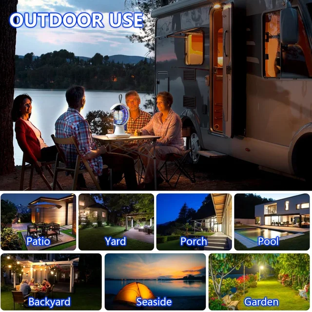 3-in-1 Humidifier Lamp – LED Light & Mosquito Repellent
