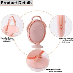 3-Layer Foldable Snack Serving Stand – Portable & Space-Saving