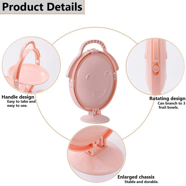 3-Layer Foldable Snack Serving Stand – Portable & Space-Saving