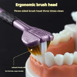 3-Sided Toothbrush – Soft Bristle Set for Complete Oral Care | BrushedUp
