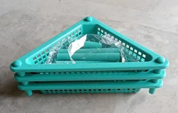 3-Tier Plastic Storage Rack – Multi-purpose Shelf | VoltDesk