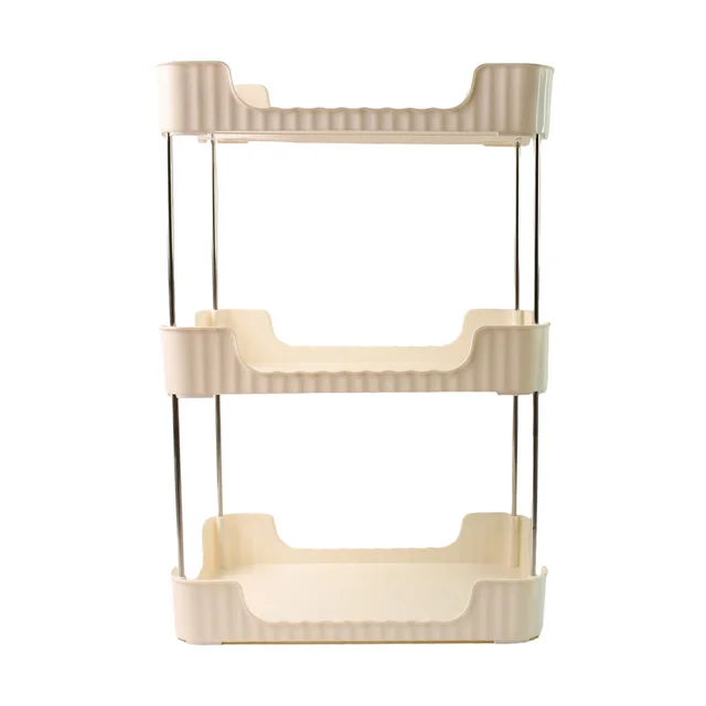 3-Tier Storage Organizer Rack – Compact & Versatile Shelf