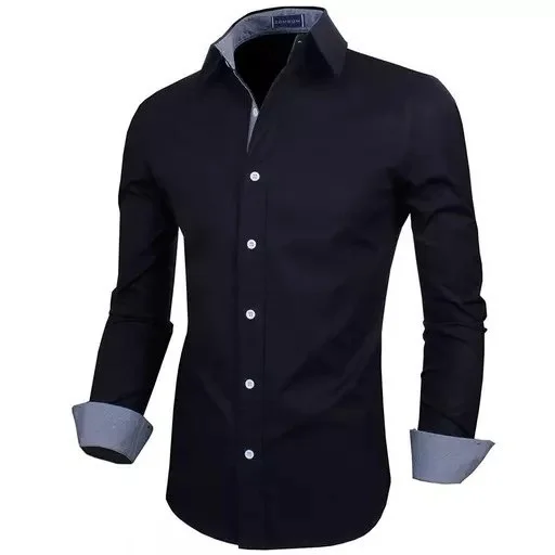 LEVONTA Men Regular Fit Solid, Self Design Casual Shirt Mo
