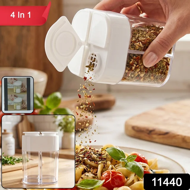 4 Compartment Kitchen Storage Container – Space-Saving Organizer