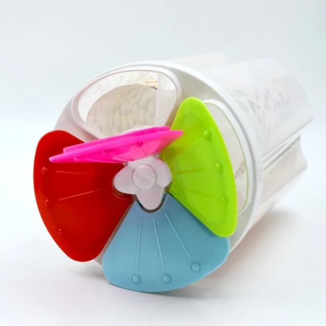 4 Section Storage Container – Airtight Food Plastic | Organivo