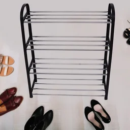 4 Tier Shoe Rack – Space-Saving Footwear Storage | Indo Glow