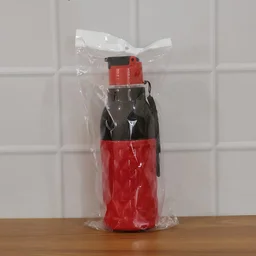 400 ML Sports Water Bottle – Leakproof with Flip Top Lid & Strap