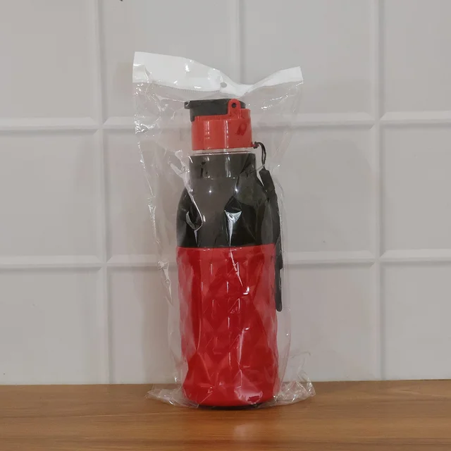 400 ML Sports Water Bottle – Leakproof with Flip Top Lid & Strap