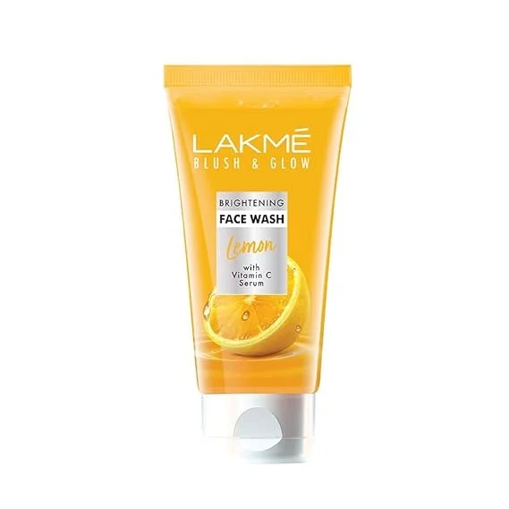 Lakmé Blush & Glow Facewash, Lemon Fresh, 100G An