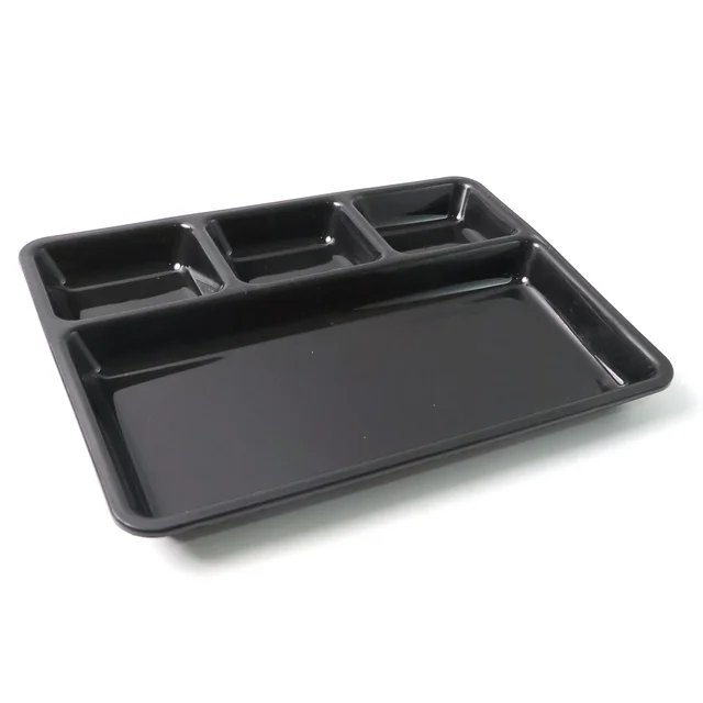 4-Compartment Meal Tray – Neat Sectioned Dining Plate