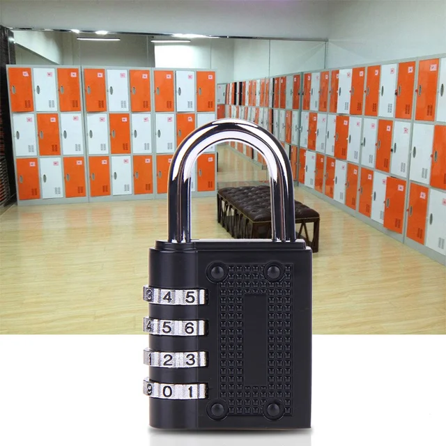 4-Digit Combination Lock – Resettable Security | AutoSafeo