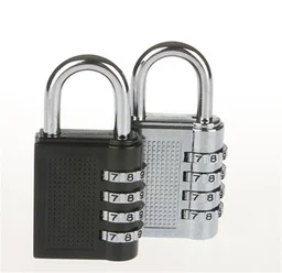 4-Digit Combination Padlock – Secure Portable Lock | Indo Glow