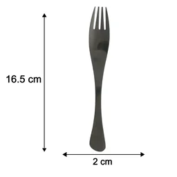 4-in-1 Portable Cutlery Set with Pouch, Steel Spoon Fork and Chopsticks (1 Set)