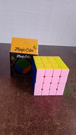 4x4 Magic Speed Cube – Smooth Rotating Brain Teaser Puzzle