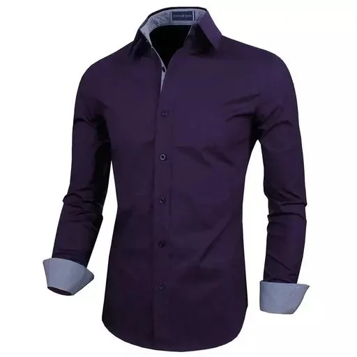 LEVONTA Men Regular Fit Solid, Self Design Casual Shirt - XXXL