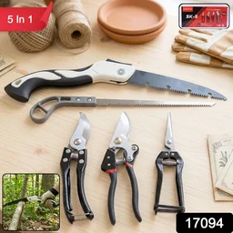 5 in 1 Gardening Tool Kit – Complete Garden Cutting Set for Gardeners
