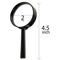 50mm Magnifying Glass for Reading – Clear Vision & Durable | Worko