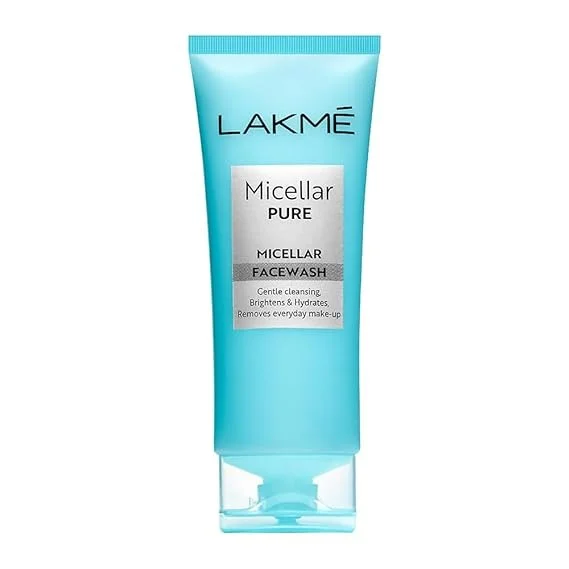 Lakme Micellar Pure Facewash for Deep Pore Cleanse 100g An