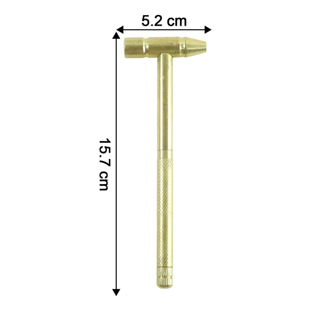 5-in-1 Small Hammer with Interchangeable Screwdriver Tips – Versatile Repair Tool