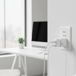 5-Way Multi-Plug Socket – 2-Pin Compact Power | Tetherix