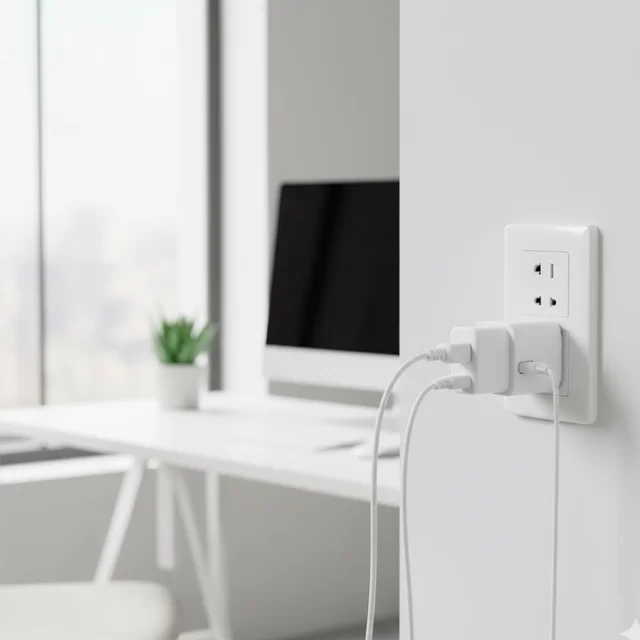 5-Way Multi-Plug Socket – 2-Pin Compact Power | Tetherix