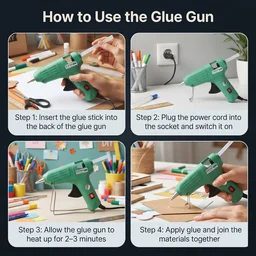 60 Watt Hot Melt Glue Gun – Versatile Crafts & DIY Tool