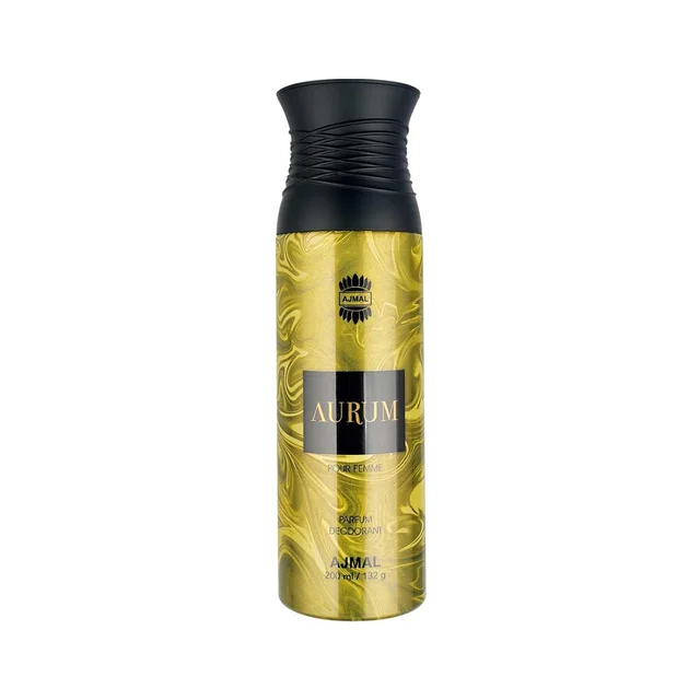 Ajmal Aurum Perfume Deodorant 200ml Body Spray Gift For Women An