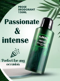 Ajmal Prose Deodorant Fougere Perfume 150ML Long Lasting Scent Spray Casual Wear Gift For Men Online Exclusive An