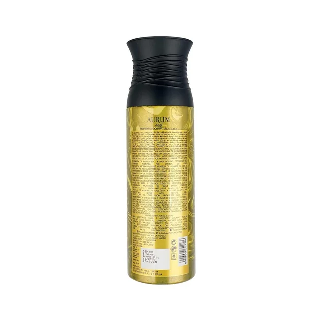Ajmal Aurum Perfume Deodorant 200ml Body Spray Gift For Women An
