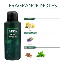 Ajmal Prose Deodorant Fougere Perfume 150ML Long Lasting Scent Spray Casual Wear Gift For Men Online Exclusive An