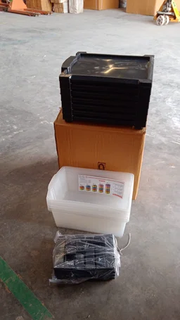 6-Layer Plastic Drawer Storage Cabinet – Transparent & Modular