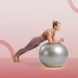 75CM Stability Gym Ball – Heavy Duty Non-Slip Fitness Ball