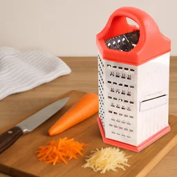 7-in-1 Stainless Steel Box Grater – Heavy Duty & Ergonomic