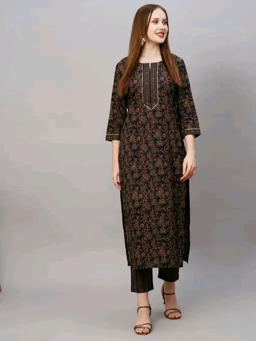 Trendy New Kurta Sets Mo 0.1 - L