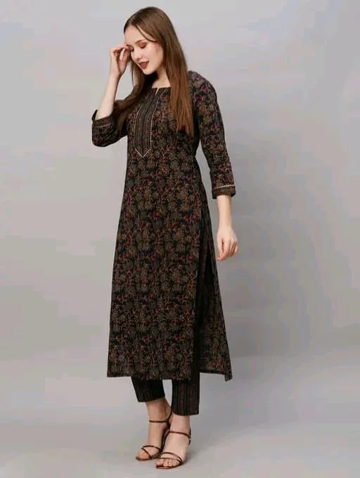 Trendy New Kurta Sets Mo 0.1 - L