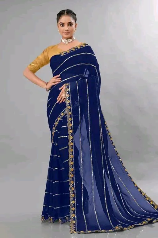 Aaryahi Gorgeous Georgette Women's SareesVol 14 Mo 0.2 - Free Size