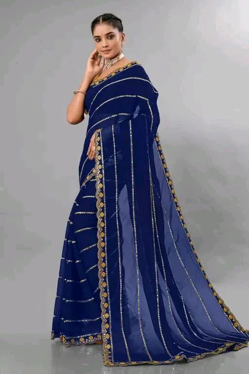 Aaryahi Gorgeous Georgette Women's SareesVol 14 Mo 0.2 - Free Size