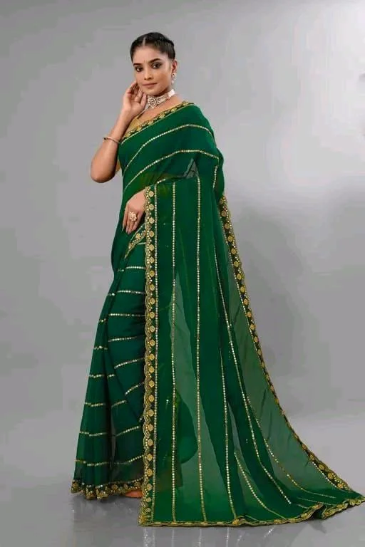 Aaryahi Gorgeous Georgette Women's SareesVol 14 Mo 0.4 - Free Size