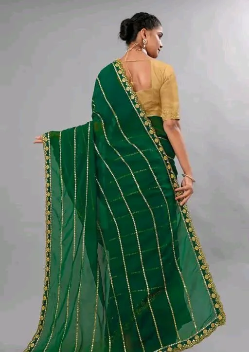 Aaryahi Gorgeous Georgette Women's SareesVol 14 Mo 0.4 - Free Size